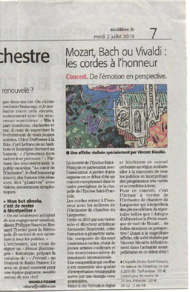 Article de presse du Midi-Libre - Enclos Saint-François 2019 - OCL.jpg